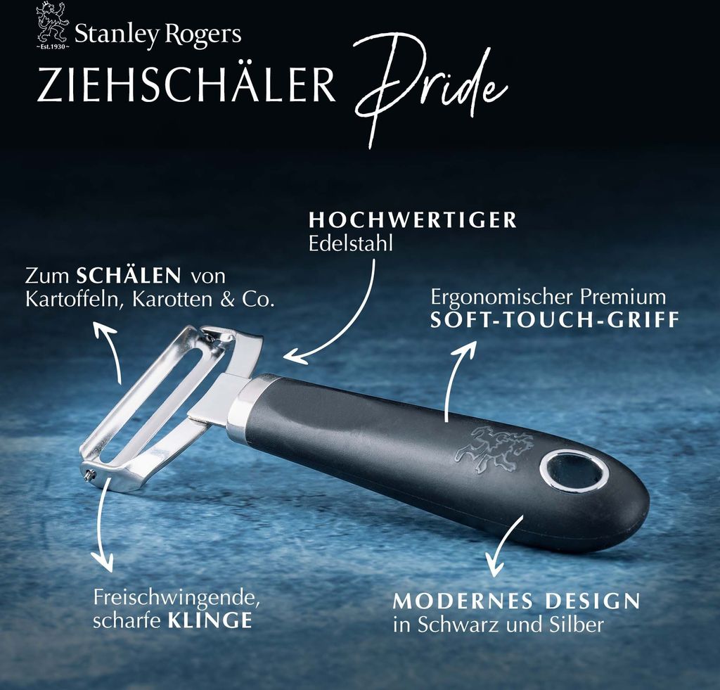 Stanley Rogers Ziehschäler 15,5 cm, Küchenhelfer mit Produktbild 