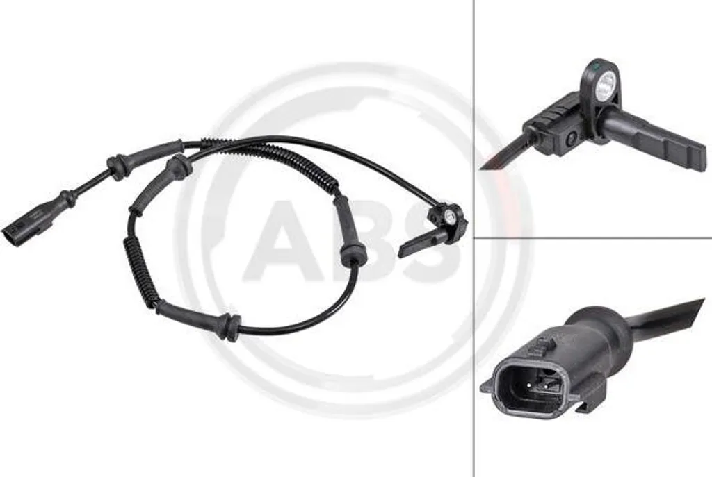 A.B.S. 32055 Sensore velocità ruota OE 6000618006 compatibile con Trafic, Vivaro, NV300, Talento