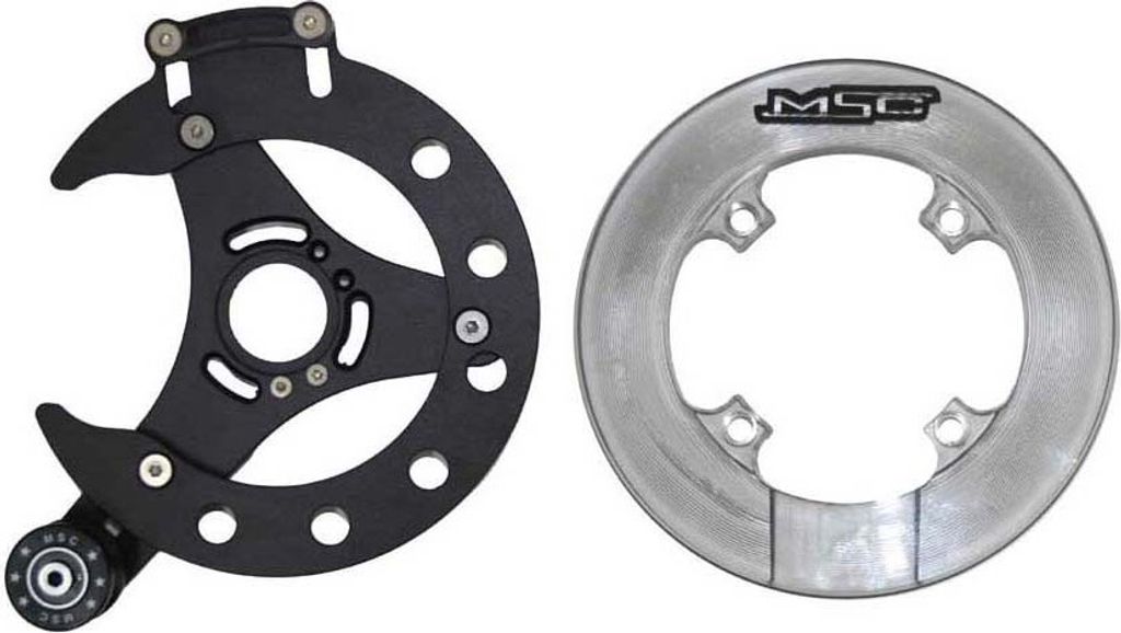 Msc In Composite Kettenführung Schwarz,Silber Schwarz,Silber One Size