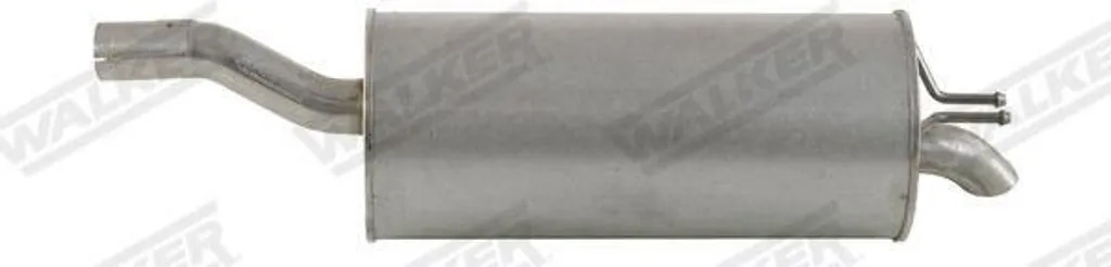 Silencieux arrière de pot d'échappement Walker 22912 en acier robuste