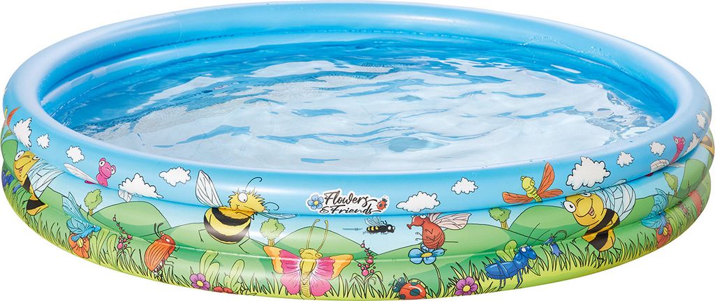 Aufblasbares Schwimmbad 150 x 25 cm blau Produktbild 