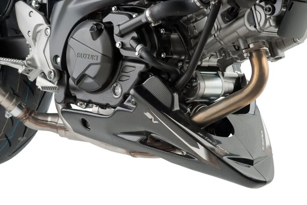 Déflecteur de proue PUIG 8559C look carbone pour SUZUKI SV650S