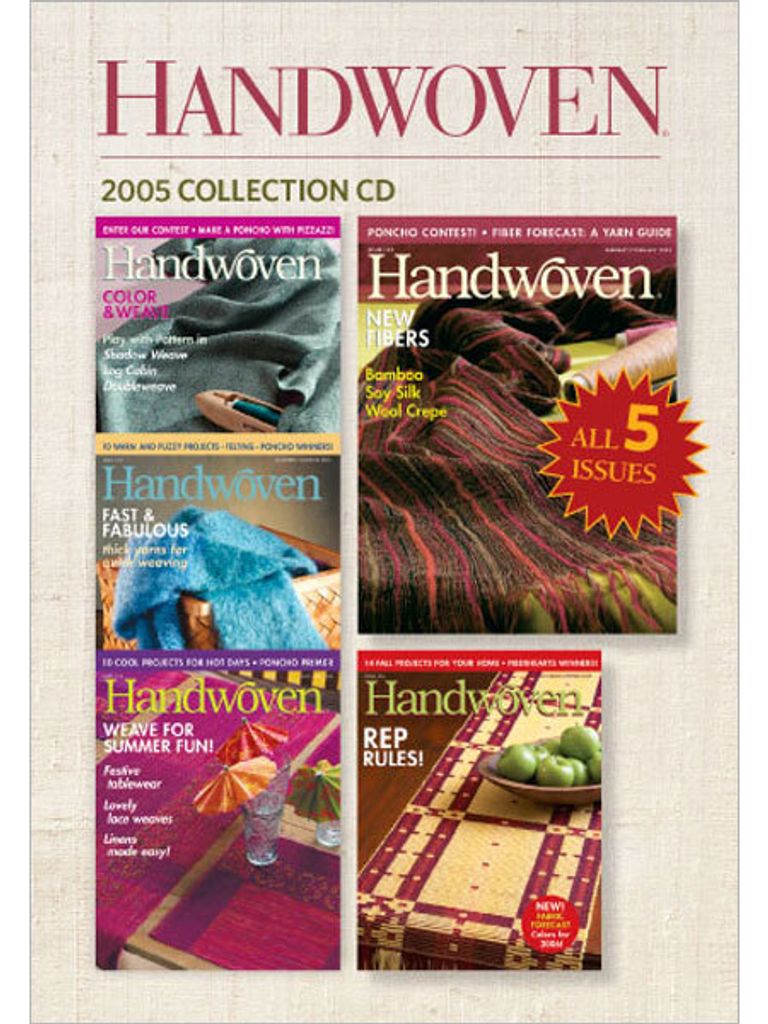 Handwoven 2005 Collection CD