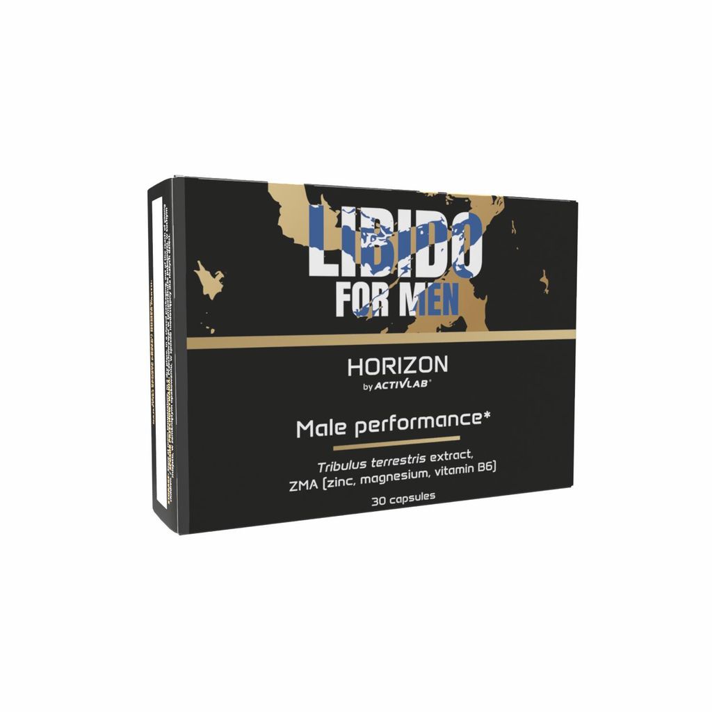 Activlab Horizon Libido for Men Kapseln Tribulus Zink Magnesium Vitamin B6 Männer Energie Stoffwechsel Muskelfunktion