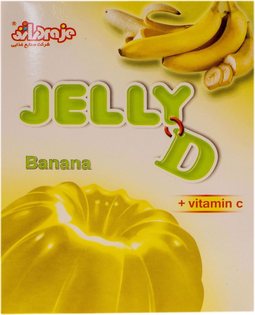 Jelly-D Wackelpudding Bananen 100g