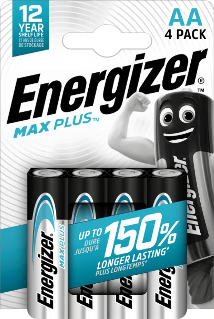 Energizer MAX PLUS AA-Batterien 4 Stück