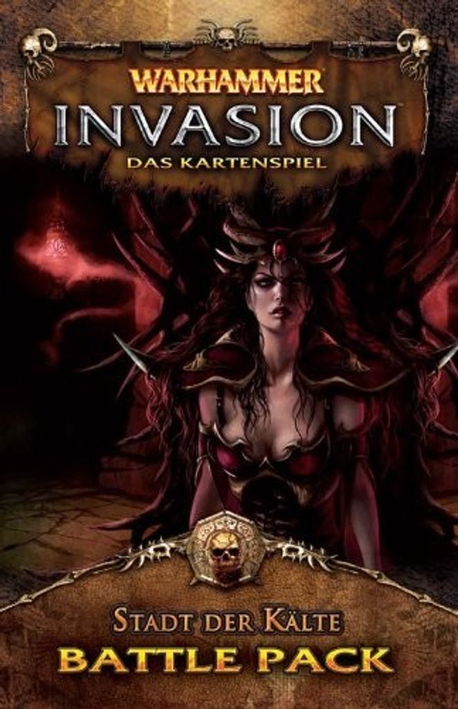 Asmodee FFGD2125 - Warhammer Invasion - Stadt der Kälte, Battle Pack, Erweiterung 4015566011618 by l