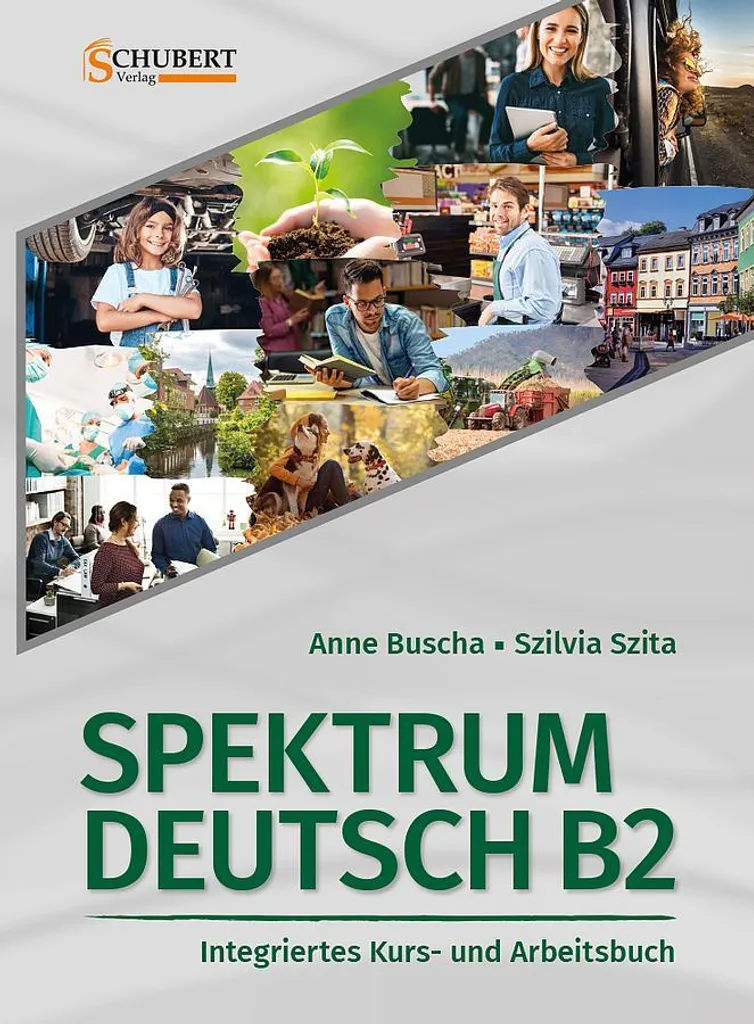 Livre d'allemand Spektrum Deutsch B2 pour apprendre la langue de Goethe