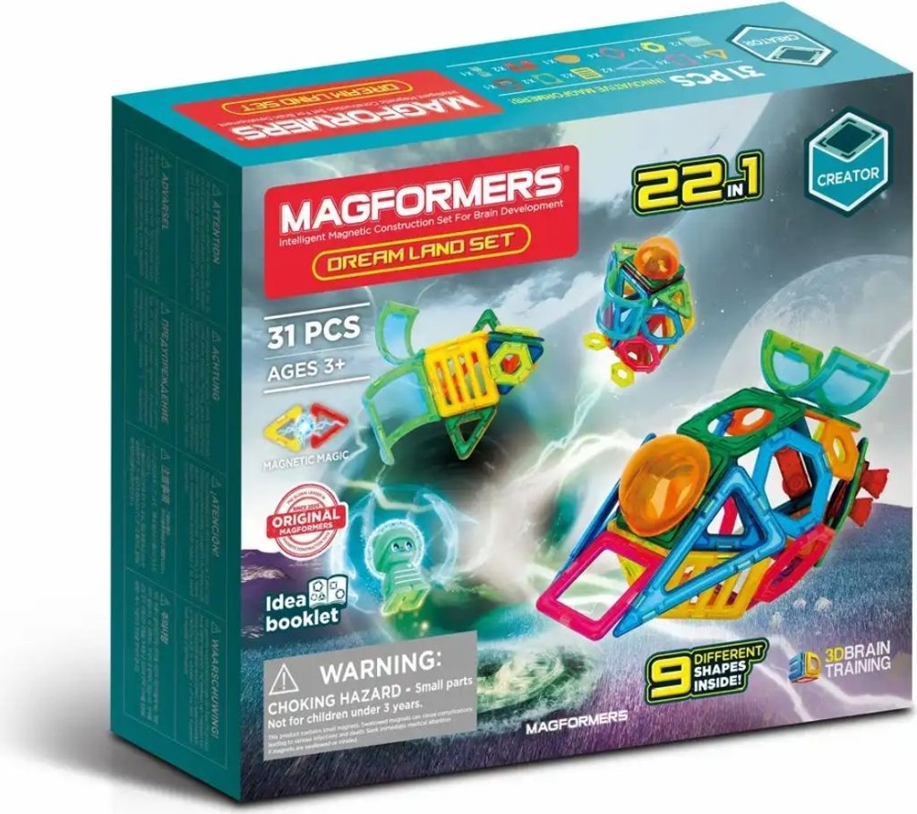 MAGFORMERS Creator Dream Land 31 Teile