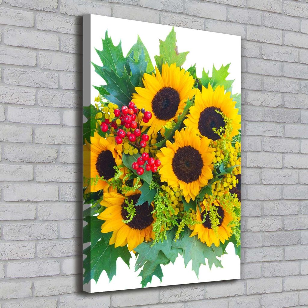 Tulup Leinwandbild - 70x100cm - Wandkunst - Drucke auf Leinwand - Leinwanddruck - Wohnzimmer Wanddekoration XXL - Wohnung Deko Kunstdrucke - Blum...
