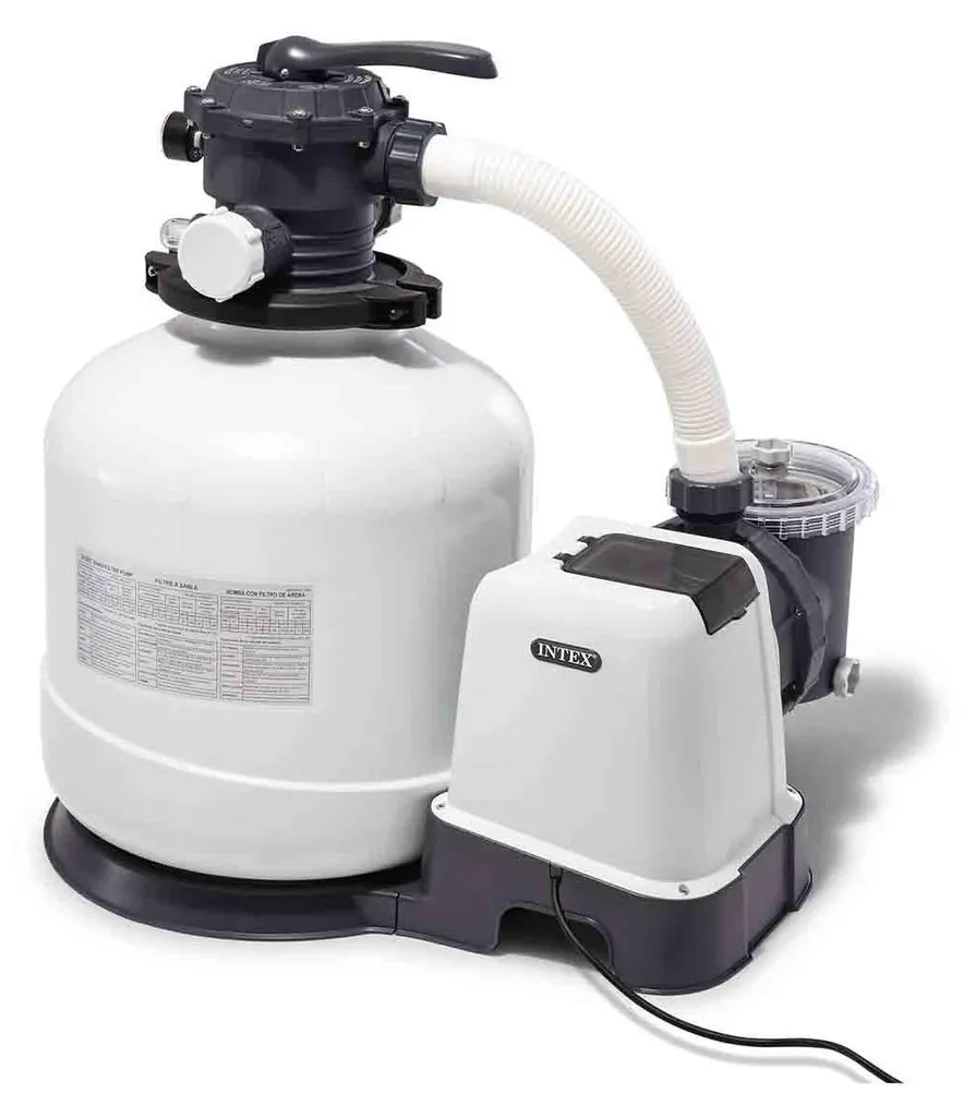 Eau trouble en piscine ? Solution filtration sable INTEX 26652 80m3