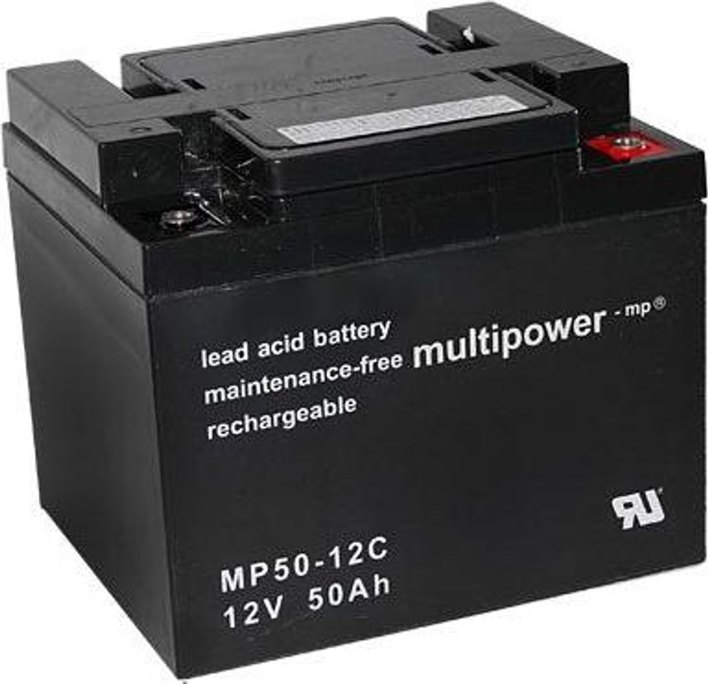 Pb-Akku MULTIPOWER 12 V/50,0 Ah Produktbild 