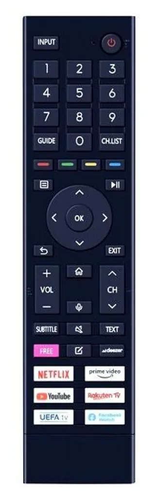 Telecomando Hisense ERF3B80H UEFA Ricambio Vocale - Offerta Migliore