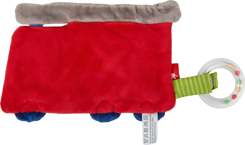 SIGIKID 42304 Aktiv-Knistertuch Feuerwehr PlayQ Mädchen und Produktbild 4