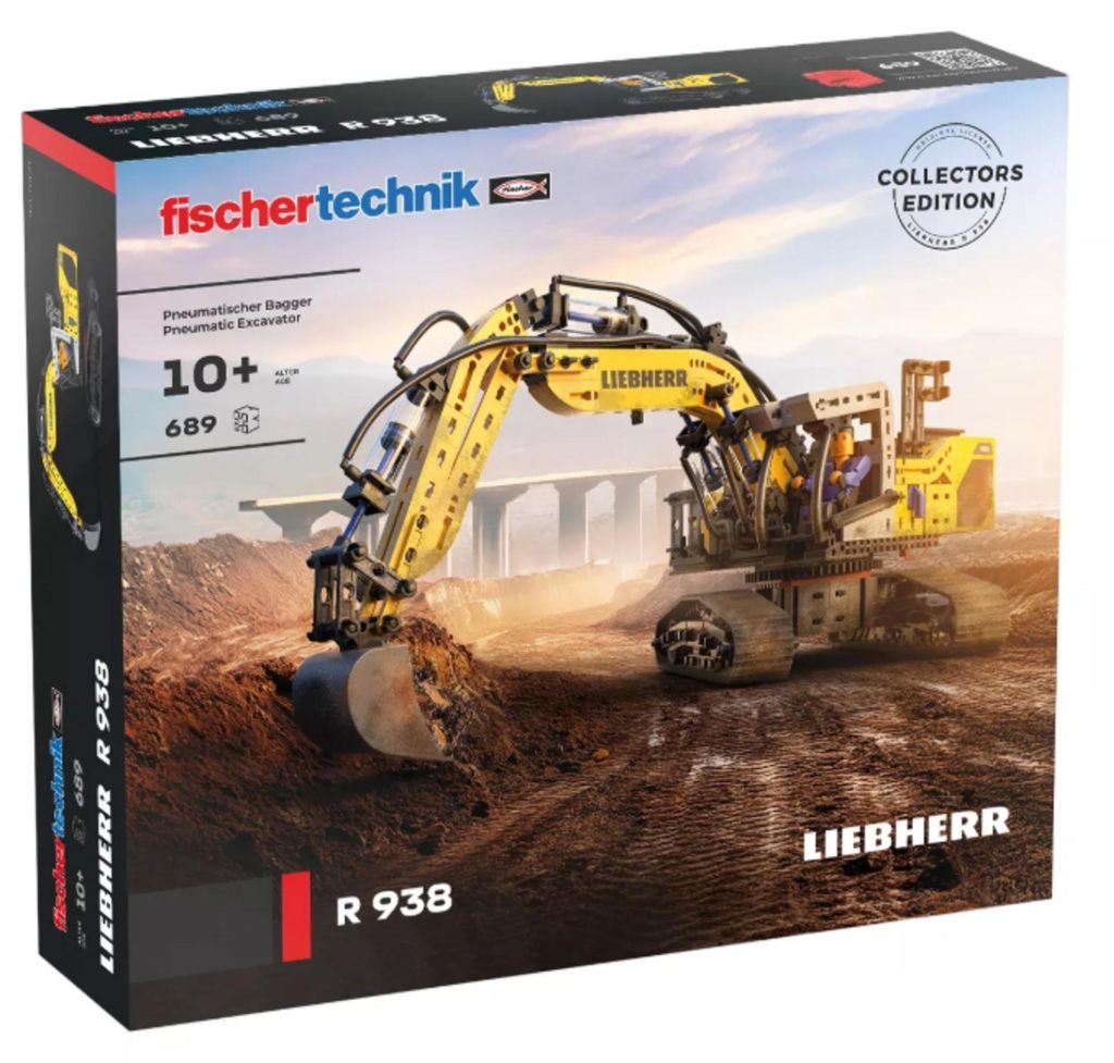 fischertechnik Liebherr R 938: Hydraulische graafmachine Productafbeelding 