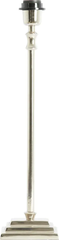 Pied de lampe KOTA en nickel brossé 45 cm - Finition argentée durable