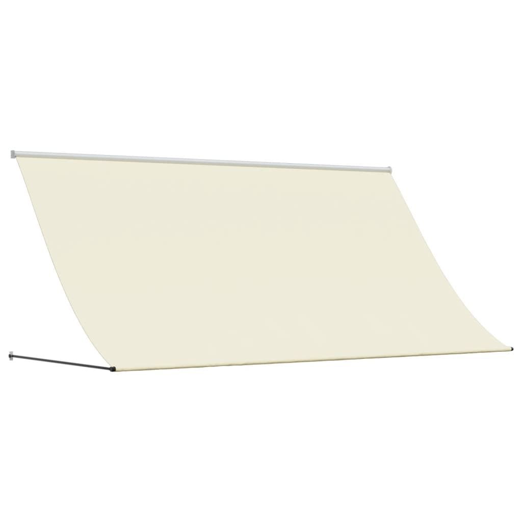 Stahovací markýza krémová 300x150 cm látka a ocel Obrázek produktu 