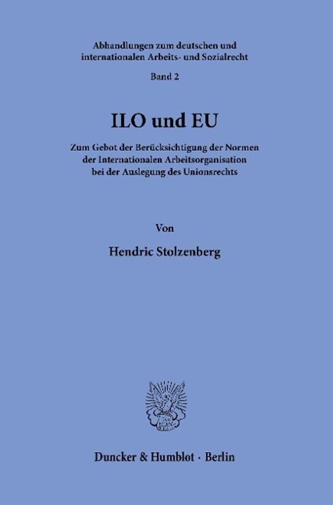 ILO und EU.