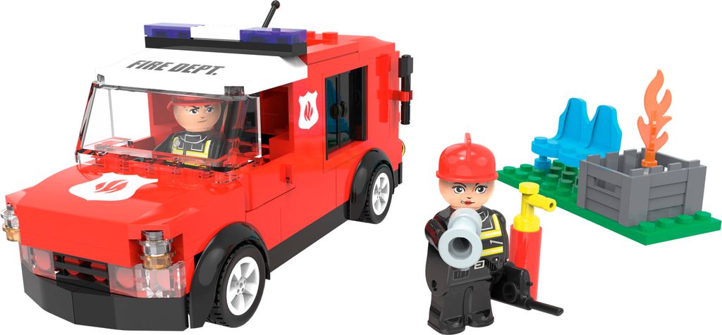 Playtive Clippys Einsatzfahzeuge Feuerwehrwagen