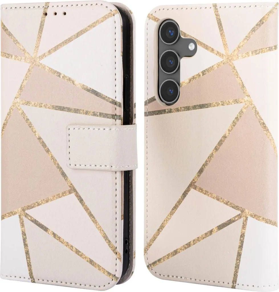 Custodia Protettiva Samsung S24 imoshion Beige Graphic Certificata