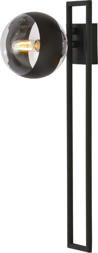 Plafonnier Compact Noir Imago 1C : Solution Éclairage Petit Espace E14 - 2