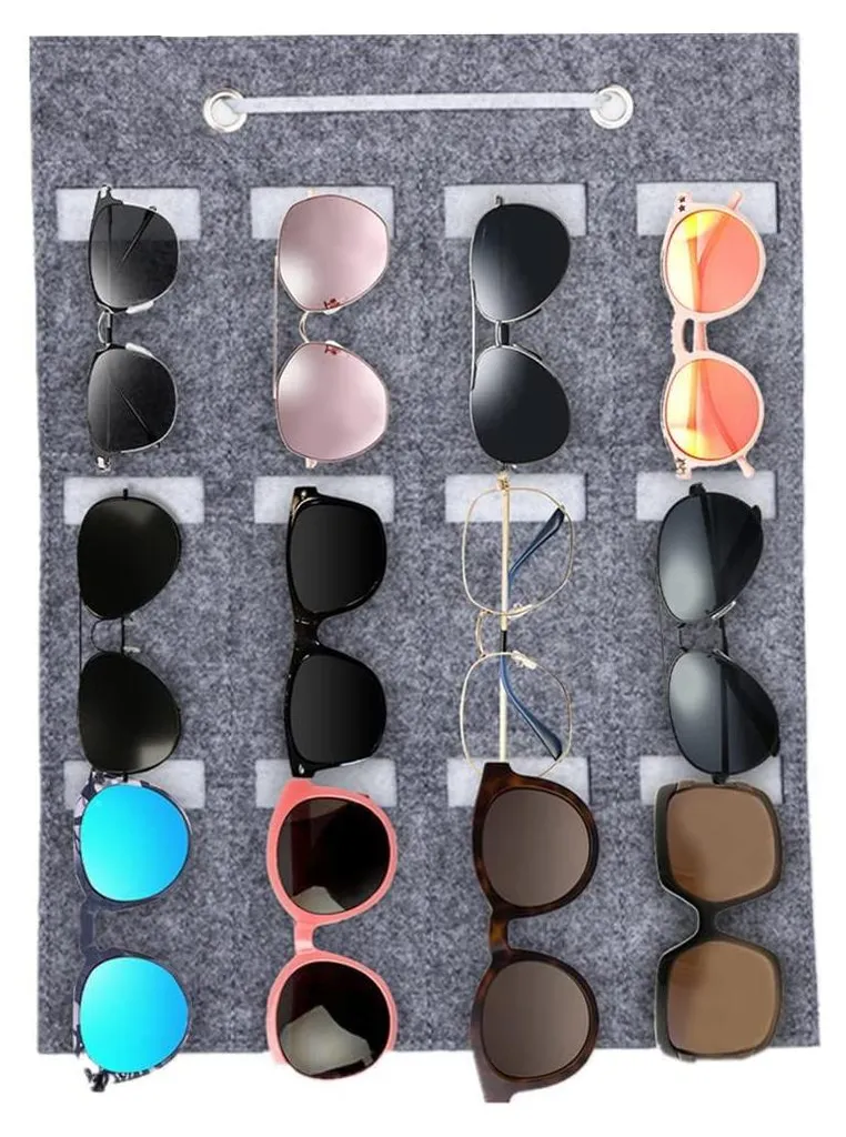 Porte-lunettes mural anti-rayures pour protéger vos 12 paires favorites