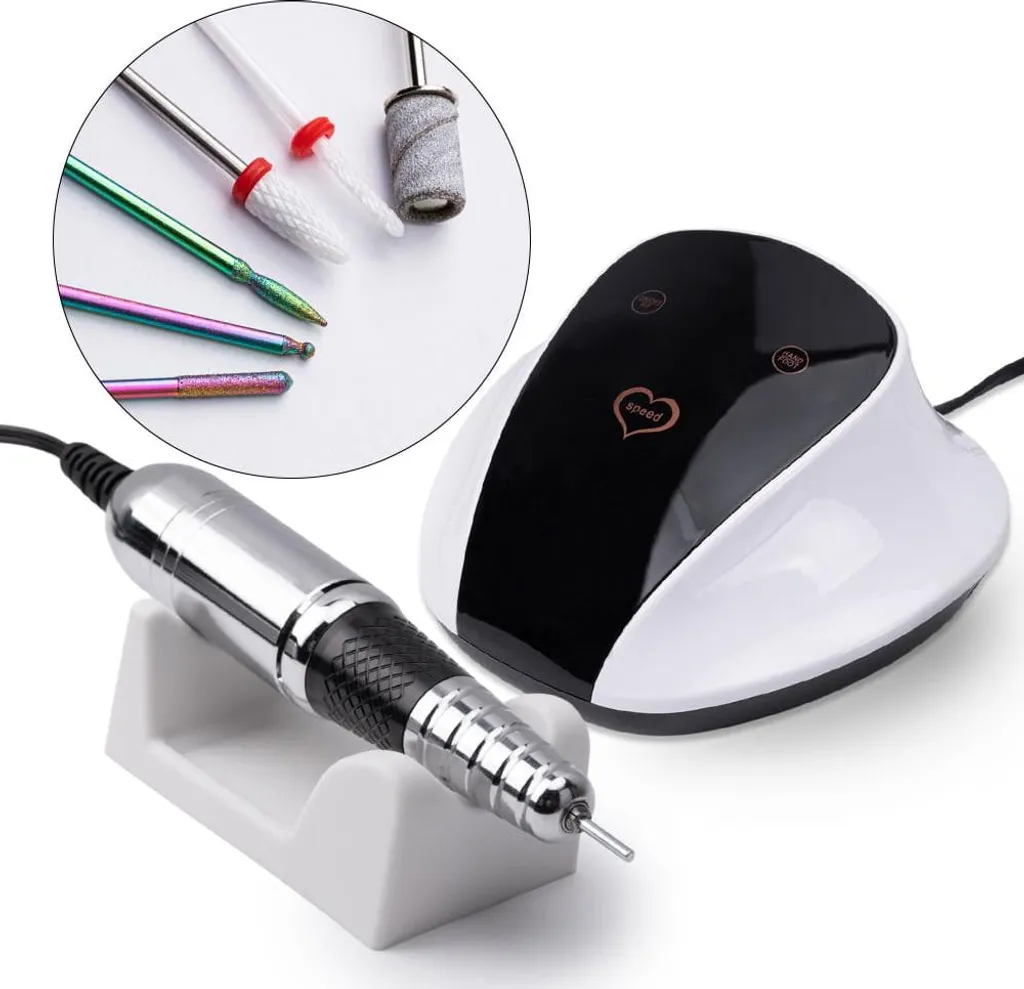 Ponceuse ongles M18 68W Blanc : finissez-en avec le limage manuel lent