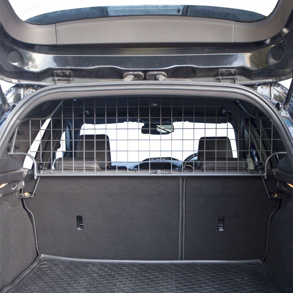 TRAVALL Ford Focus Estate Hundegitter (2011-2014) fahrzeugspezifisches Trenngitter fur den Kofferraum aus Stahl, passgenau fŸr sicheren Hundetrans...