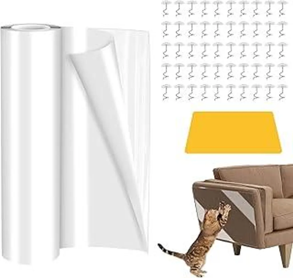 Pellicola Adesiva Per Vetri Con Gatto E Paesaggio Invernale – 60x100 Cm – Effetto Vetrata