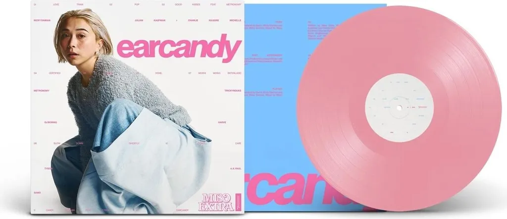 Cadeau Idéal Vinyle Miso Extra Earcandy Rose Édition Rare Limitée