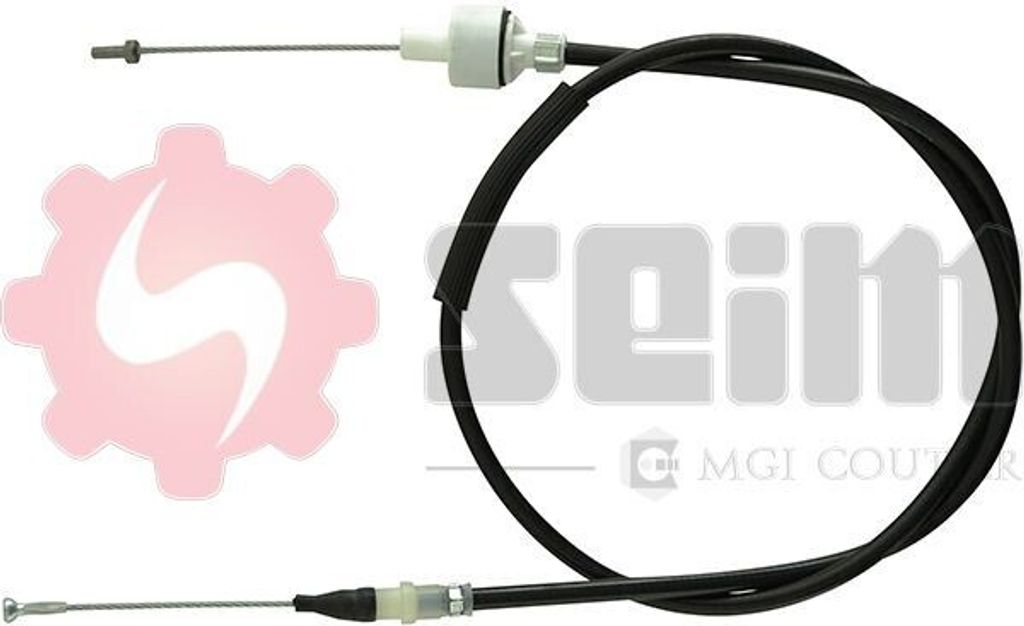 SEIM 600570 Kupplungsseil Seilzug für FORD SIERRA (GBG, GB4) 1520/1230mm