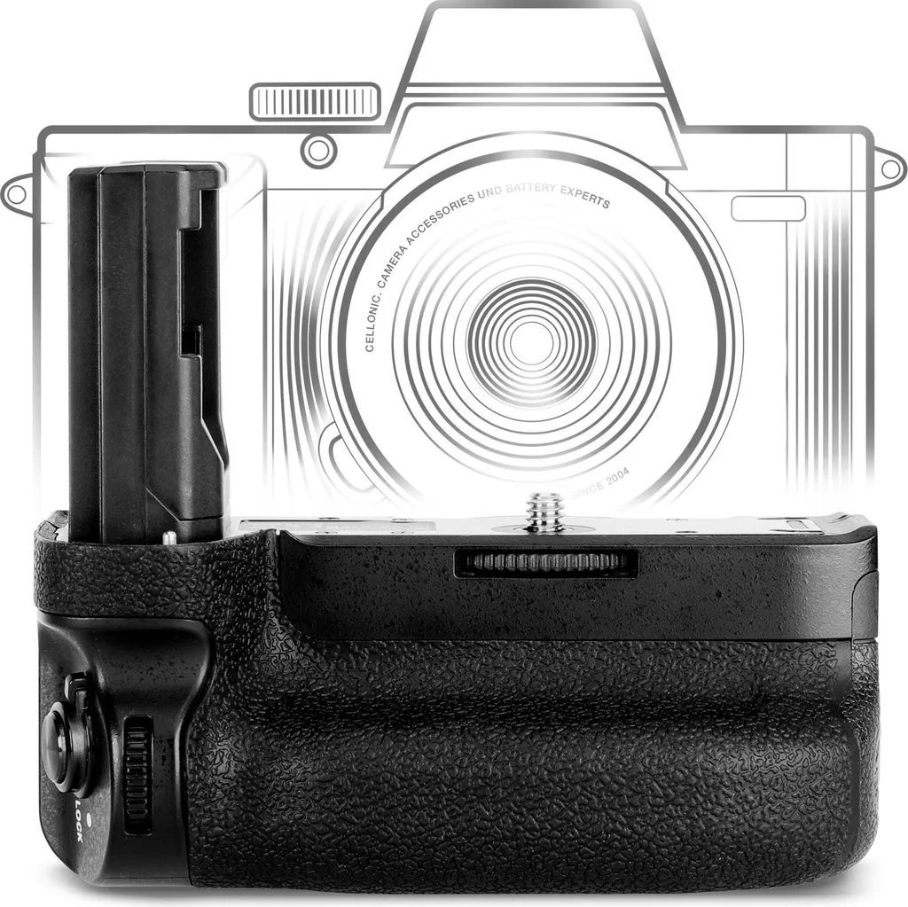 CELLONIC Impugnatura VG-C3EM compatibile con Sony A9, A7 III, A7R III, A7S III Battery grip per fotocamera fotografia verticale multifunzione portabatterie NP-FZ100