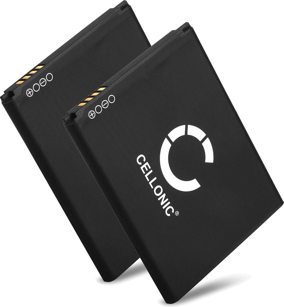 CELLONIC 2x Akku für Mobilfunk Kompatibel mit Samsung GT-i9300 Galaxy S3, GT-i9305 Galaxy S3, GT-I9301 Galaxy S3 Neo, EB-L1G6LLU - (2100mAh, 3.8V)