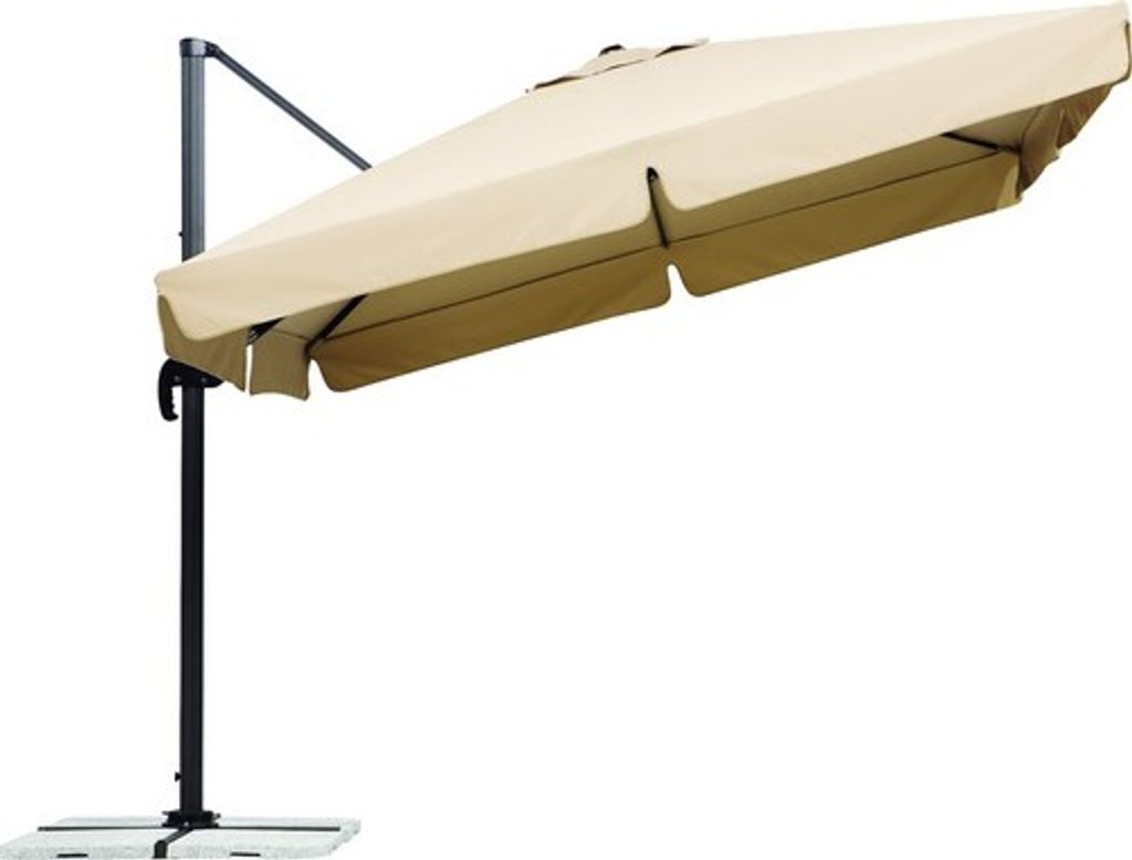 Parasol z wysięgnikiem Schneider RHODOS 300 x 300 cm wraz Zdjęcie produktu 