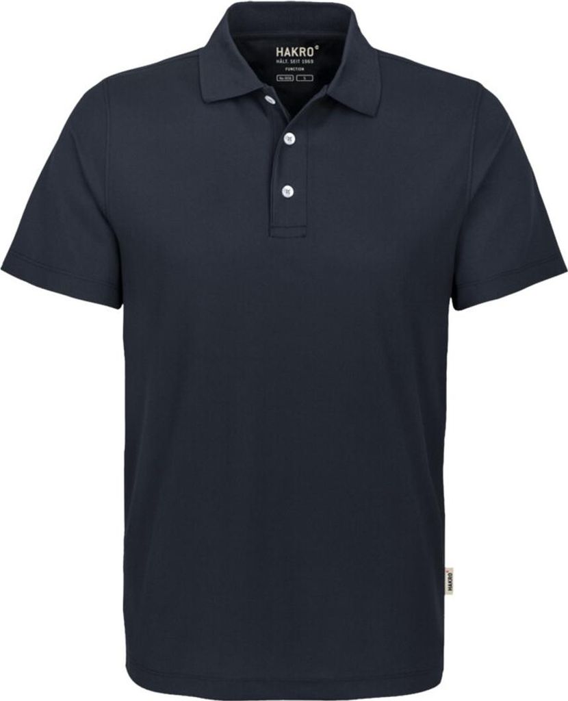 HAKRO Poloshirt Coolmax (Polyesterfasern) #806 Herren Gr. M tinte