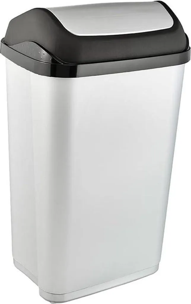 Poubelle de cuisine 50L basculante idéale pour tri des déchets