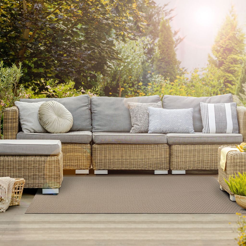 Outdoor-Teppich Design Lecce 90x400 cm