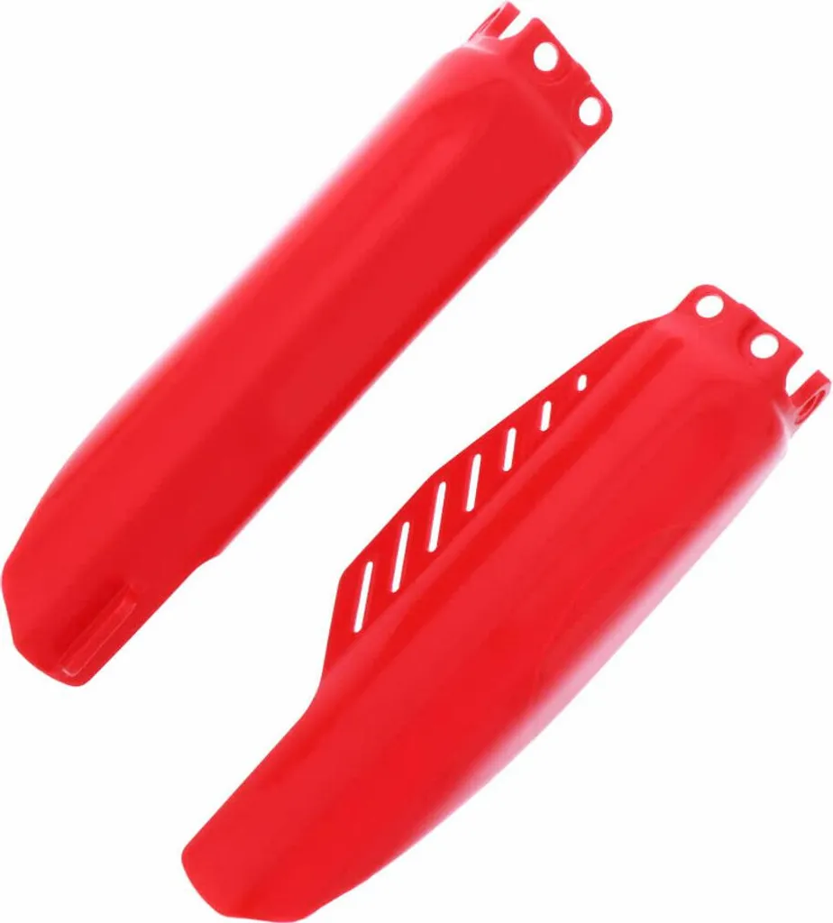 Equipement protection fourche moto rouge pour Honda CRF 150 Polisport