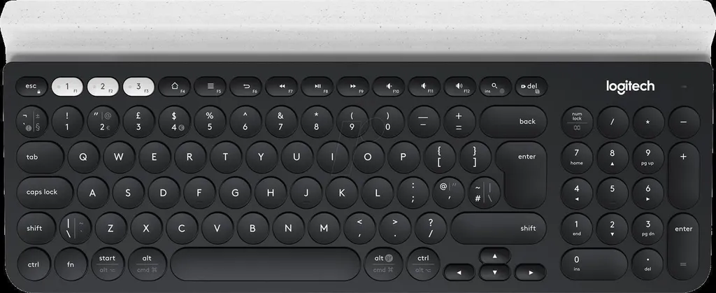 Logitech K780 Clavier Multi-Dispositifs avec Support Tablette et Mobile - 23