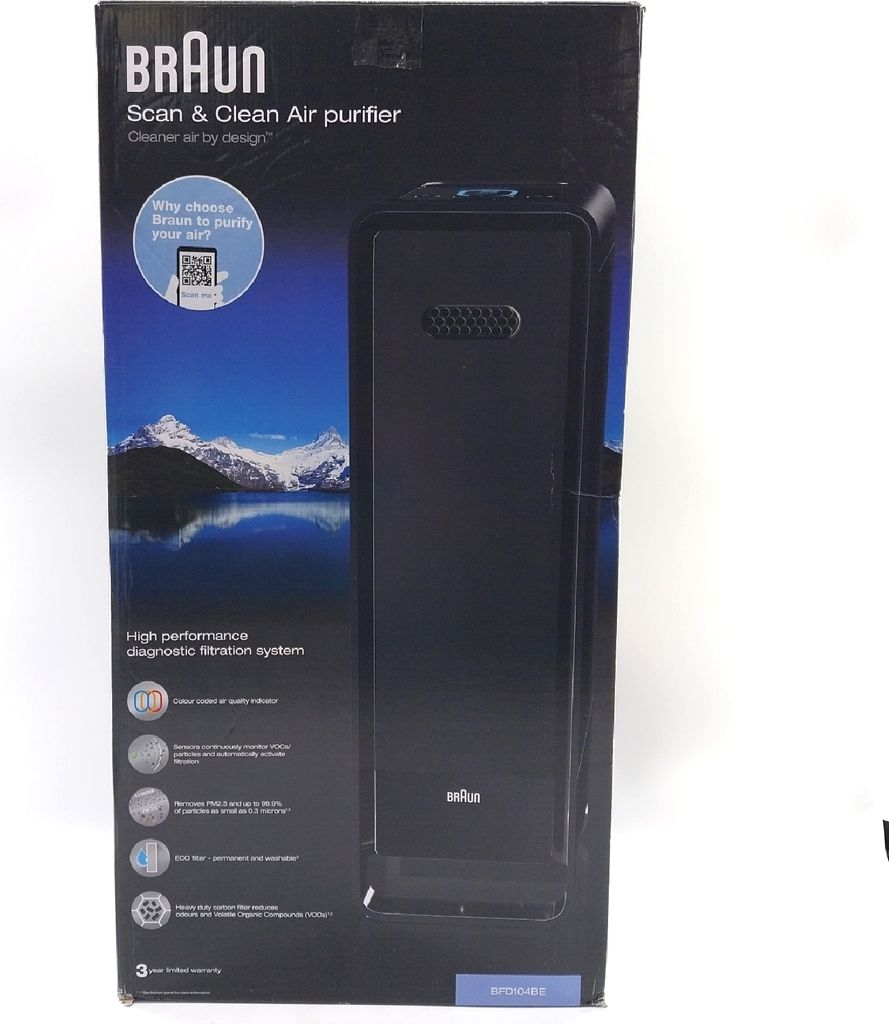 Braun Scan & Clean - Čistička vzduchu - čierna Obrázok produktu 9