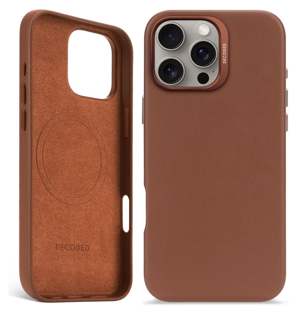 Gepersonaliseerde leren achterkant voor de iPhone 16 Pro Productafbeelding 
