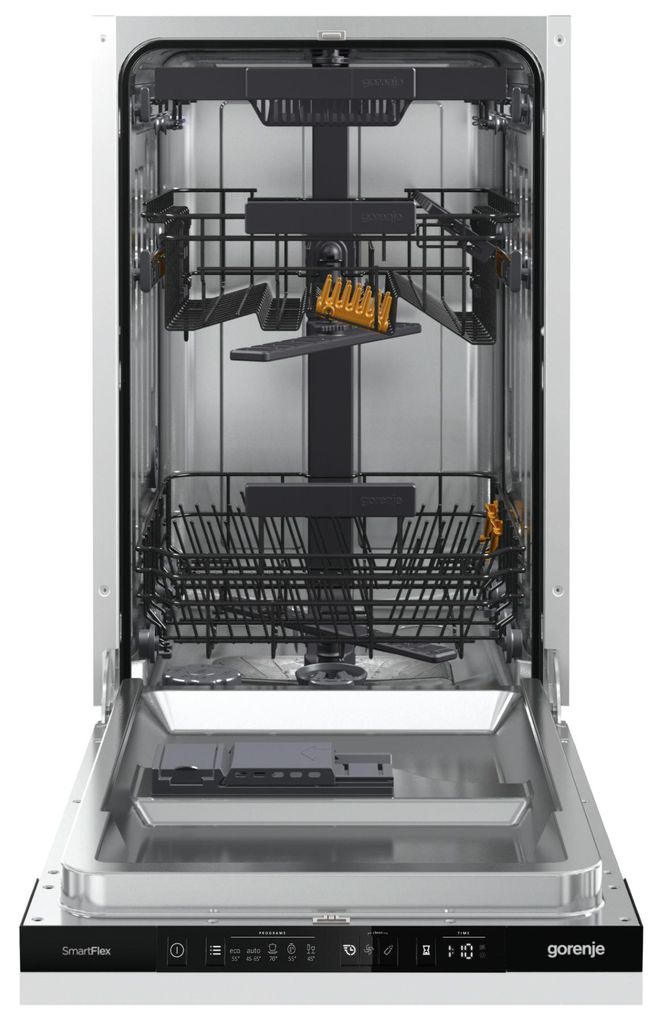 Gorenje GV561D10, Plně vestavěné, Úzká (45 cm), Bílá, Obrázek produktu 