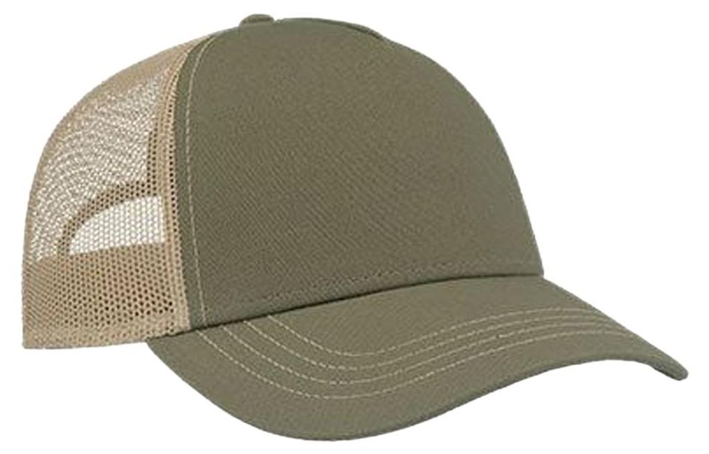 Atlantis Headwear - "Rapper" Trucker Cap LT3225 (Einheitsgröße) (Oliv/Khaki)