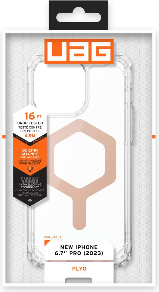 iPhone 15 Pro Max Plyo Magsafe - Eis/Roségold