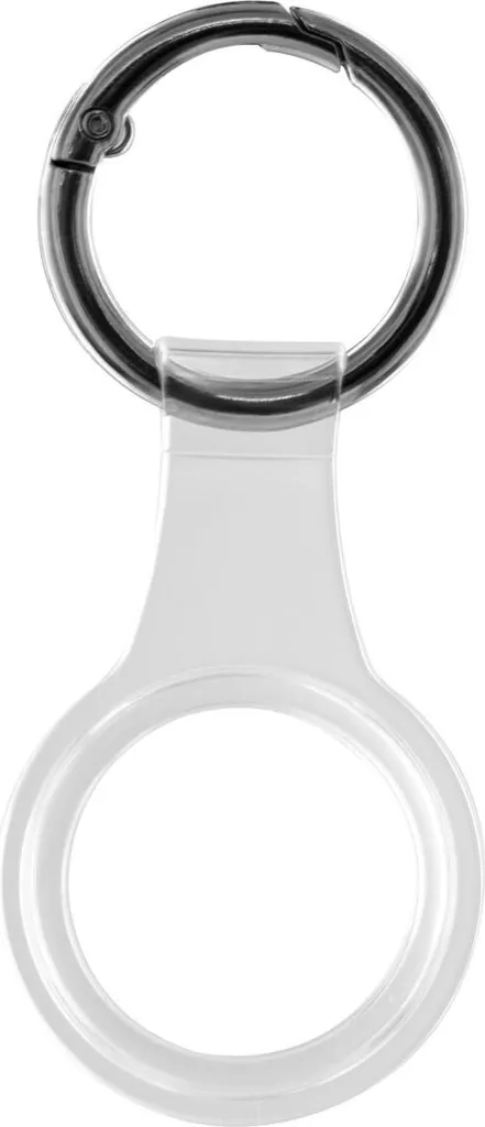 Muvit for Change Portachiavi Nero per AirTag: Protezione Eco e Stile