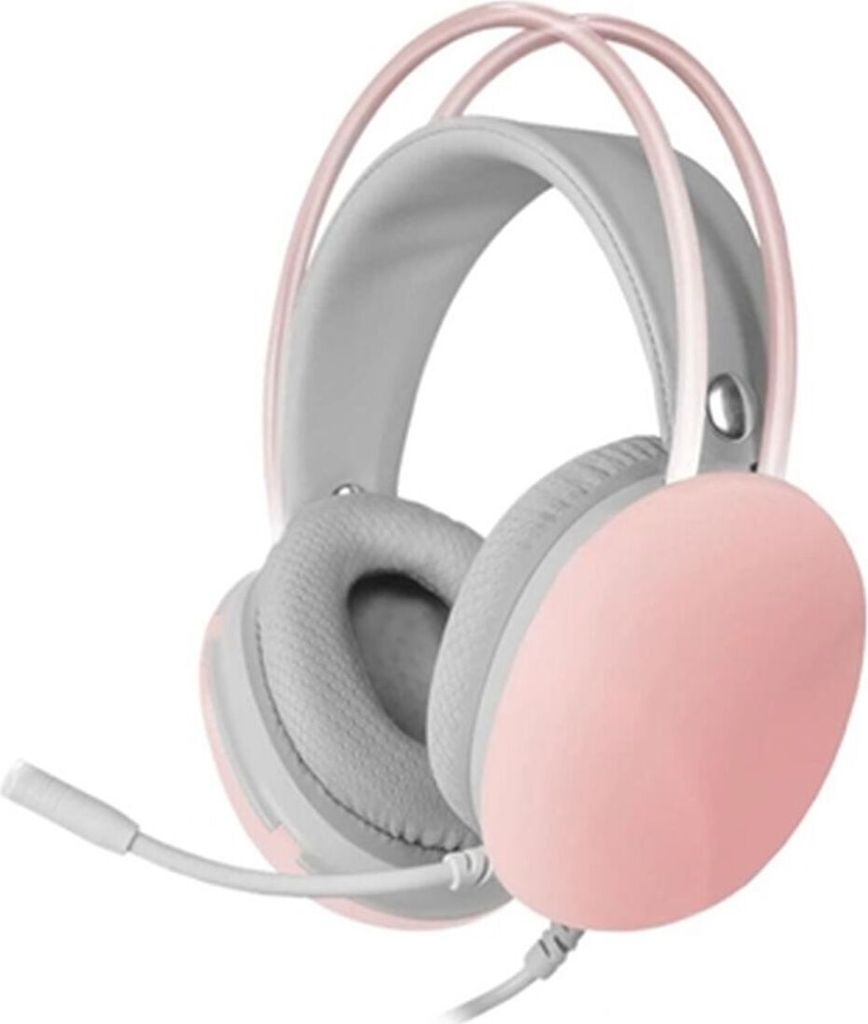 Kopfhörer mit Mikrofon Mars Gaming MH-GLOW RGB Rosa