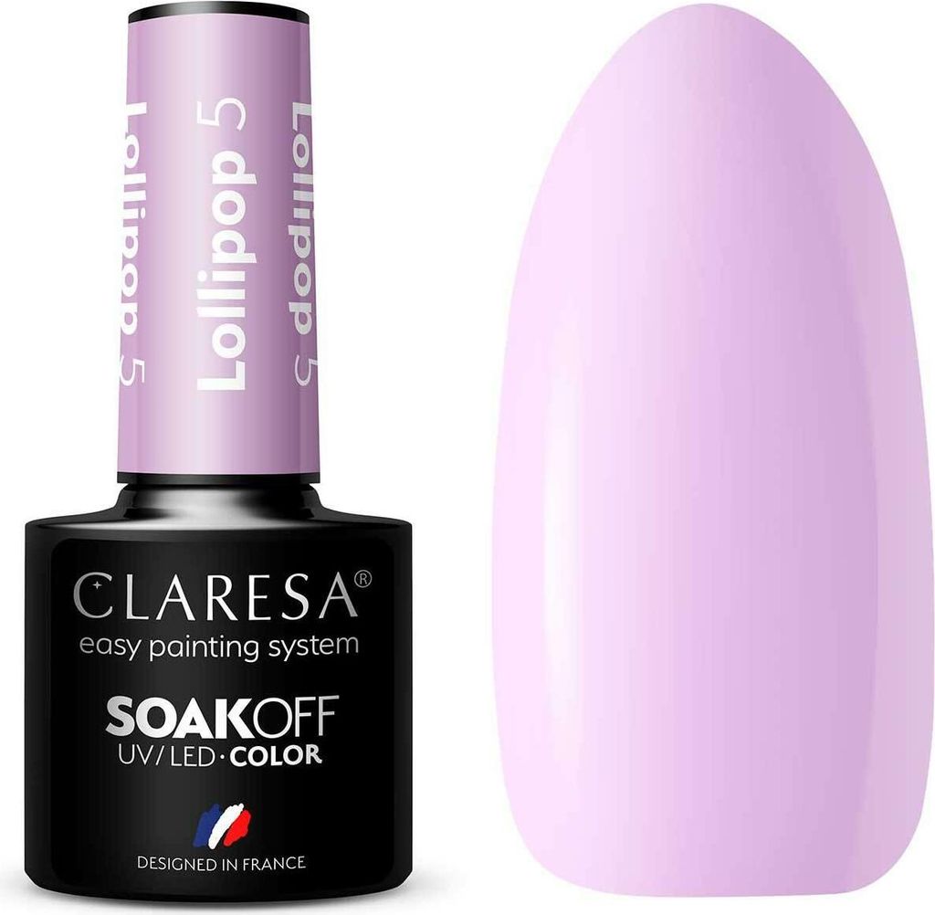 CLARESA Hybrid-Gel-Nagellack LOLLIPOP 5 -5g