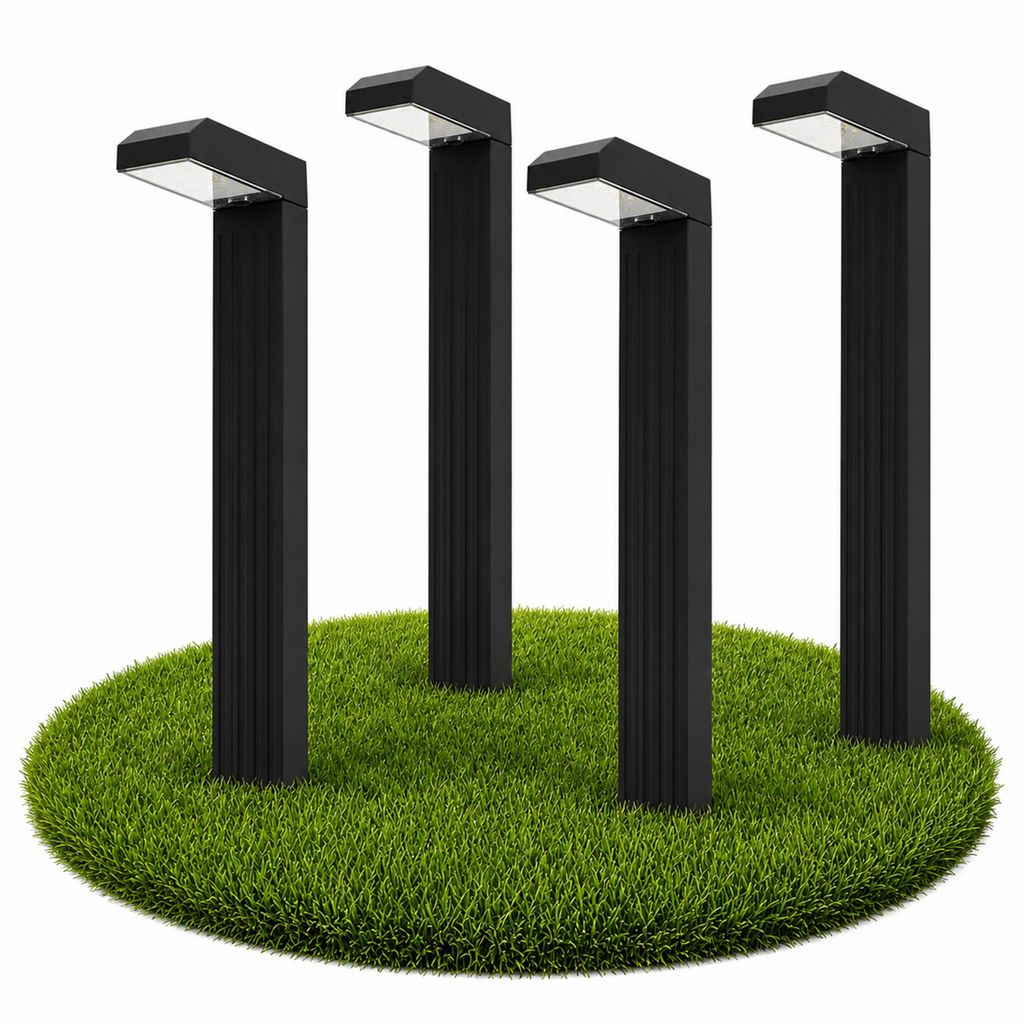 MasterLED Solar-Pollerleuchte Slim 3CCT 25lm IP54 53cm Produktbild 