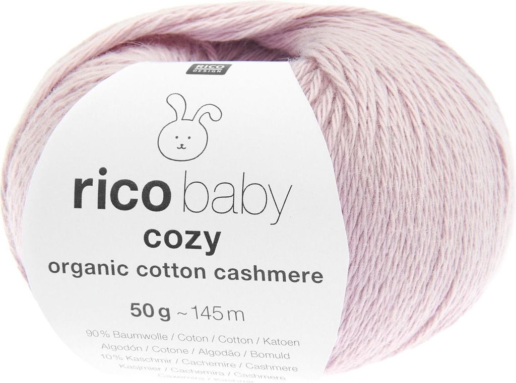 Rico - Baby Cozy Organic Baumwolle Cashmere 0006 flieder Produktbild 