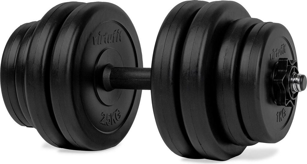 VirtuFit Verstellbare Vinyl-Kurzhantel 1-15 kg Produktbild 
